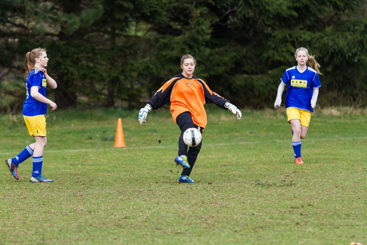 Bild 109 - B-Juniorinnen Tus Tensfeld - TSV Gnutz o.W. : Ergebnis: 1:3